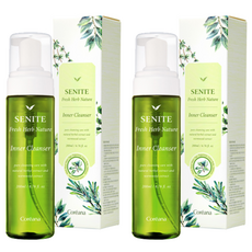 SENITE 草本私密處泡沫清潔慕斯, 200ml, 2瓶