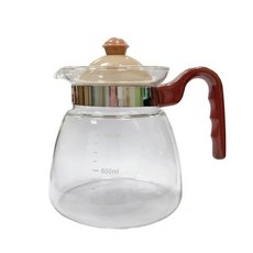 milomix 美樂美事 純淨耐熱玻璃壺 1000ml, 透明色, 1入