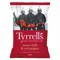 Tyrrells 泰勒思 洋芋片 紅甜椒口味, 150g, 1包