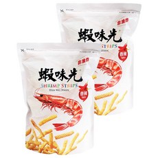 裕榮食品 蝦味先 香辣口味, 非油炸, 300g, 2包