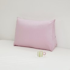 바자르 등편한 캔버스면 삼각 등받이 쿠션 커버