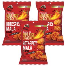 泰青農場 香脆迷你米餅 麻辣口味, 60g, 3包