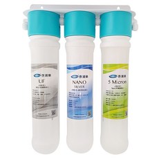 Toppuror 泰浦樂 快拆式 三道中空絲膜淨水器 適用家庭/廚房前置過濾 台灣製造, JC44863