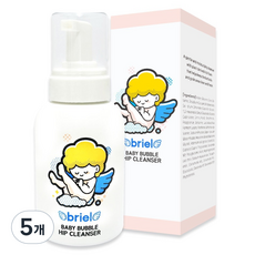 디보트브리엘 유아용 베이비 버블 엉덩이 클렌저, 300ml, 5개