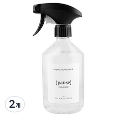 올팩토리 인테리어 방향제 패브릭 스프레이, pause, 500ml, 2개
