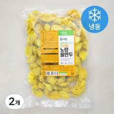 풀무원 풀스키친 우리밀 노랑물만두 (냉동), 1kg, 2개