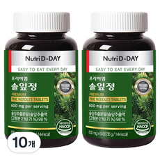 뉴트리디데이 프리미엄 솔잎정 36g, 60정, 10개
