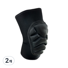 리치덕 쿠션 무릎보호대 블랙, 2개