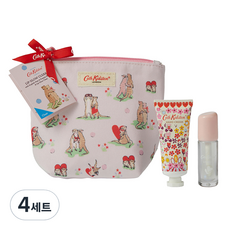 Cath Kidston 透明潤唇膏 2.2g + 護手霜 20ml 套組, 4套