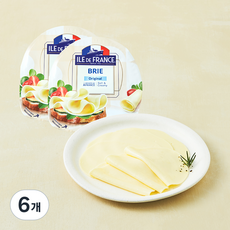일드프랑스 브리 슬라이스 치즈, 150g, 1개입, 6개