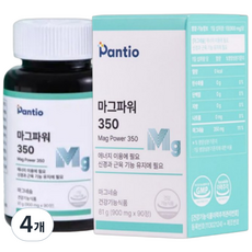 판티오 마그파워 350, 81g, 4개