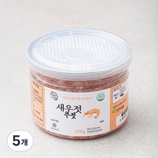 자연다감 새우젓 추젓, 250g, 5개