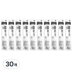 제브라 스라리 EQ 리필심 1.0mm, 흑색, 30개