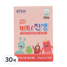 비티진 비타진생키즈 어린이홍삼, 30개, 2g