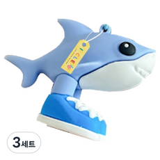 아이끌레 이탈리안 브레인롯 피규어 트랄랄레로 트랄랄라+스트랩 키링세트, 3세트