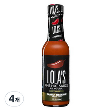 LolaS 預留辣醬很辣, 150ml, 4個