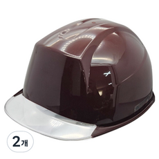DONGMYUNG 建築工地 工地 頭部保護安全帽 新帽型 透明鏡片 ABE等級 棕色 DMS-M-3001 (AM-841), 2個