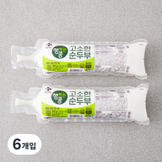 CJ제일제당 고소한 순두부, 350g, 6개입