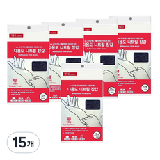 繪圖生活丁腈手套黑色 L, 黑色, 15包