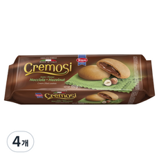 몬비소 크레모시 헤이즐넛 크림 쿠키, 150g, 4개