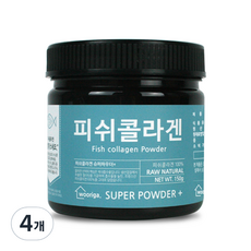 우리가스토리 프랑스산 피쉬콜라겐 가루, 4개, 150g