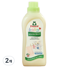 Frosch 德國小綠蛙 德國嬰兒衣物柔軟精, 750ml, 2個