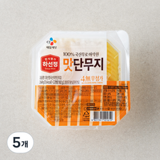 하선정 맛단무지, 260g, 5개
