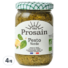 프로상 유기농 베르디 페스토 파스타소스, 185g, 4개
