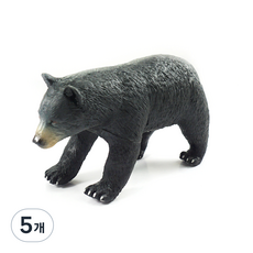 Bandi Toy 柔軟的動物熊人物, 5個