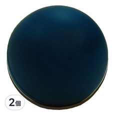 ALEX SPORTS 按摩球 橡膠材質 直徑63mm 硬度60度 B-4601/藍色, 黑色, 2個