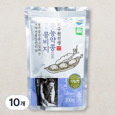 김구원선생 무농약콩으로 만든 콩비지, 300g, 10개
