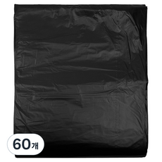 World Clean 垃圾分類用複合塑膠袋 黑色, 60個, 100L