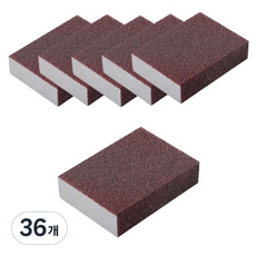 루아르모 찌든때 제거 만능 매직 스펀지 탄냄비 수세미, 1개입, 36개