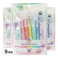 마이베프 반려동물 별자리스틱 버라이어티 영양제 7종 세트, 105g, 종합영양제, 9세트