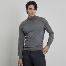 INDIAN 男士可水洗半高領針織衫 MIEBH5F8301