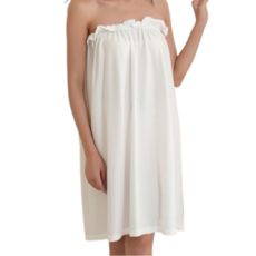 꾸지 輕量三溫暖浴袍, 白色, 1個