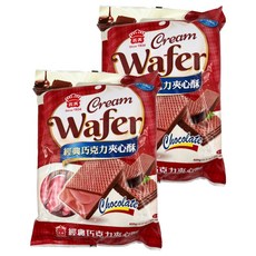 義美 夾心酥 巧克力, 400g, 2袋