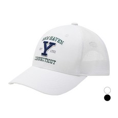 YALE KIDS 兒童款耶魯標誌網眼拼色棒球帽 YJASBCE13255