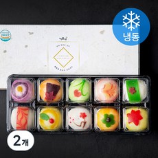 떡과정 화과자 (냉동), 50g, 10개입, 2개