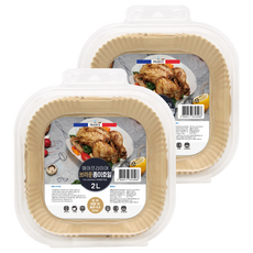 氣炸鍋方形烘焙紙, 2個