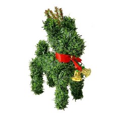 MODACore 摩達客 聖誕小鹿擺飾 聖誕節裝飾, 綠色, 1個