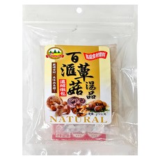 WON LAI WON 旺來旺 百匯蕈菇湯品燉包 高級食材原料 嚴選食材 NATURAL, 70g, 1包