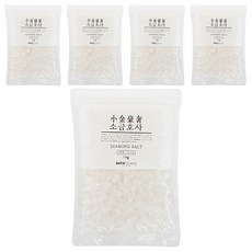 BATH'CHARM 沐浴鑽石鹽, 1kg, 5個