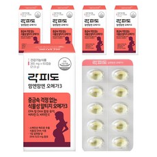 Lacfido 孕婦植物rTG Omega3膠囊, 365mg, 60顆, 5盒