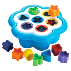 Quercetti 黛西形狀配對玩具, 1組, 多色