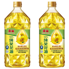 TAISUN 泰山 純葵花油, 2L, 2瓶