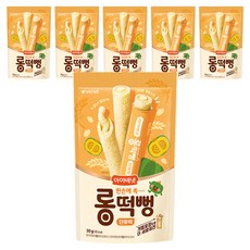 아이배냇 한손에 쏙 롱떡뻥, 6개, 30g, 단호박맛