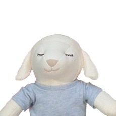 핸즈 양이인형 옷포함 DIY만들기, 블루 롱T셔츠, 1개