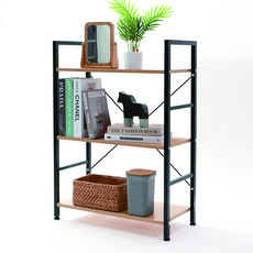 Pan Mulsan 易架書架書架 3 層, 黑色