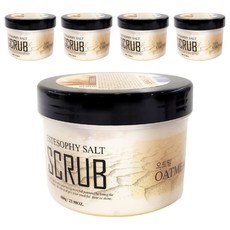 ESTESOPHY 鹽味磨砂膏 燕麥香, 680g, 5個